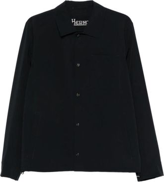 Herno Essence Shacket - Heren - Zomerjassen - Zwart - 2XL - Jassen