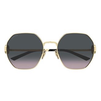 Gucci Sunglasses Gg2046 S 002 Gold/Faded Grey Women