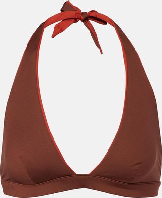 Max Mara Top bikini reversibile Bazia