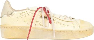 Autry Dallas Vintage Low - Heren - Schoenen - Beige - Maat: 42 EU Katoen