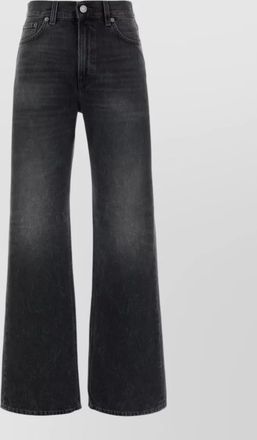 Haikure denim korea wide leg jeans