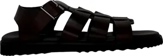 Aldo Darby Leather Sandal Dark Brown DARBY-201 Mens