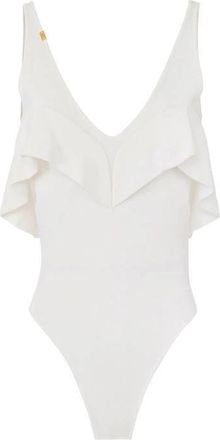 Elisabetta Franchi Bodysuit - Dames - Bodies - Wit - L - Tops