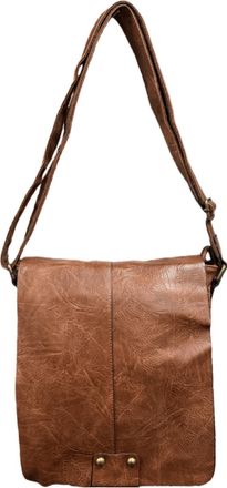 Generic Vintage Textured Womens Crossbody Bag Spacious Compartment Shoulder Handbag ZL-1694-3 (D.Brown)