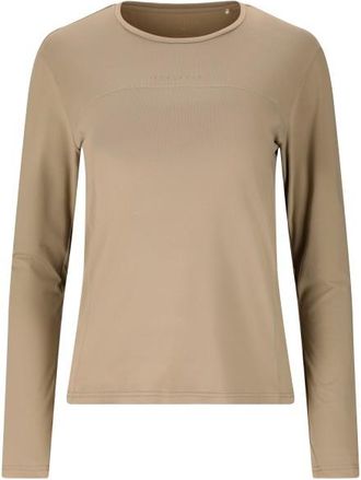 ENDURANCE Lonny L/S Tee Funktionsshirt f&uuml;r Damen | beige