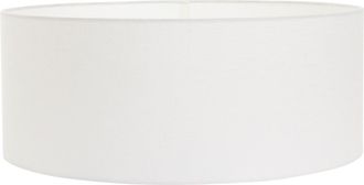 Steinhauer Pantalla De L&aacute;mpara - Shade - Blanco - Lino - &Oslash; 50cm - Steinhauer
