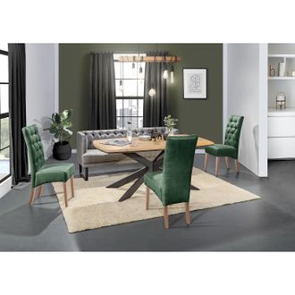 Red Living home24 Polsterstuhl Selda II