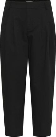 MY ESSENTIAL WARDROBE Helle Wide Broeken - Dames - Broeken - Zwart - XS - Broeken