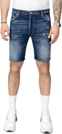 My Brand Blauwe Denim Shorts voor Mannen - Heren - Denim shorts - Blauw - W32 - Denim - Korte Broeken