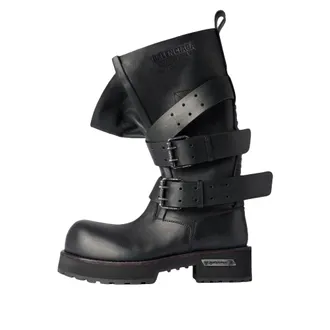 Balenciaga (WMNS) Balenciaga Venom High Boot Black 833594WBEQ11000
