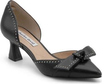 Charles by Charles David Artesia dOrsay Pump in Black at Nordstrom, Size 7