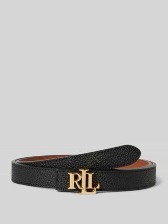 Lauren Ralph Lauren Gürtel aus Rindsleder mit Wendefunktion in Black, Größe XL