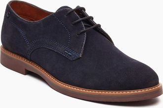 base Mens Base London Strand Lace Up Leather Mens Navy Lace-Up Shoes - Blue - Size: 12