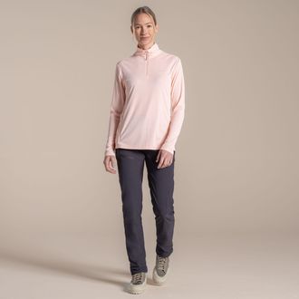 Craghoppers Dames/Dames Nosilife Half Zip Top (Sherbet)