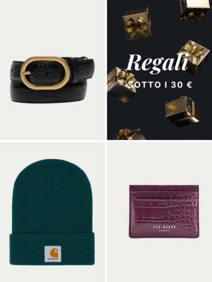 Regali di Natale 2024: le idee fashion last minute sotto i 30 €