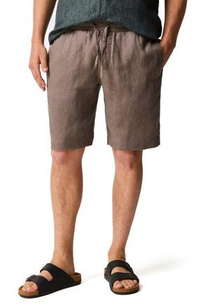 Rodd & Gunn Linen Shorts in Driftwood at Nordstrom, Size Xxx-Large