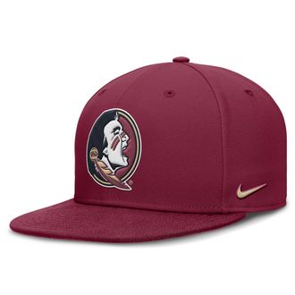 Nike Florida State Seminoles On-Field Pro Nike Mens Dri-FIT College Fitted Hat in Red | NC1169XFTN-CXB