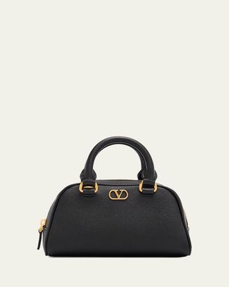Valentino Garavani Dome Mini Leather Top-Handle Bag