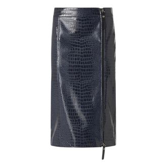 Pinko Brunello Skirt - Skirts - Mujer - Azul - S