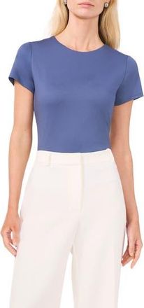 Halogen Essential Compression T-Shirt in Vintage Indigo at Nordstrom Rack, Size Xx-Small