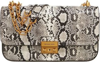 Michael Kors Hobo Bags - Tribeca Lg Conv Chain Shldr - beige - Hobo Bags for ladies