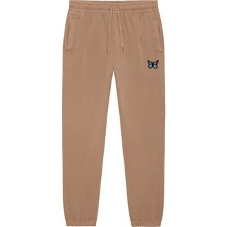 Dalix Womens Butterfly Heavy Weight Fleece Sweatpant Pant in Camel at Nordstrom, Size X-Small