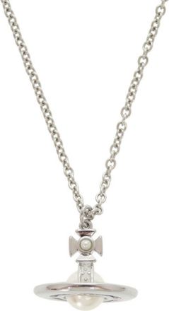 Vivienne Westwood Artificial ivory Metal Necklace (Pre-Owned)