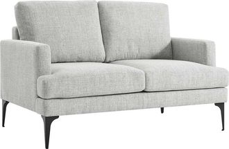 ModWay Evermore Upholstered Fabric Loveseat