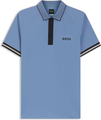BOSS Active slim-fit polo shirt with moisture management