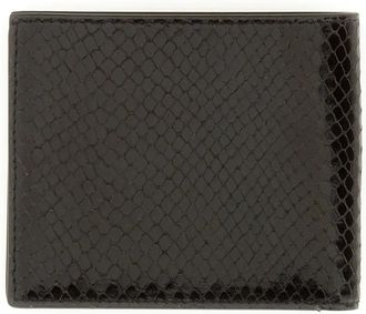 Tom Ford Portemonnaies - Python Print Classic Bifold Wallet - Gr. unisize - in Braun - für Damen