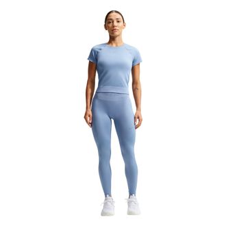 Nike (WMNS) Nike Pro Seamless High-Waisted 7 8 Leggings Work Blue IF1208-486