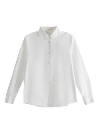 The Row Sadie long-sleeve shirt - women - Cotton - 2 - White