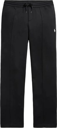 Ralph Lauren Pantaloni a gamba larga con coulisse - - Trousers - Uomo - Nero - XS