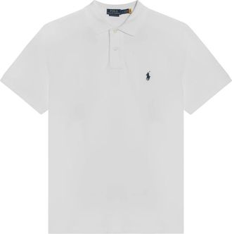 Polo Ralph Lauren Polo met korte mouwen - Heren - Polos - Wit - XL - Katoen - Tops