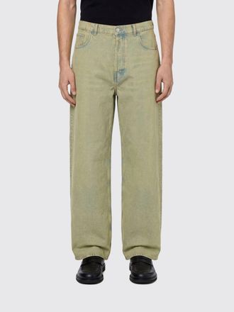 Amish Jeans wide-leg in denim di cotone