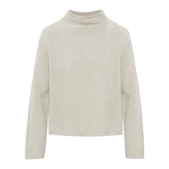 Lisa Yang Cashmere Knitwear, female, Gray, Size: XS Nelsy Sweater