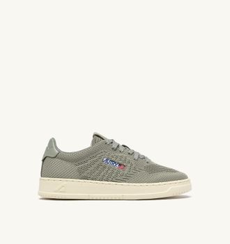 Autry SNEAKERS MEDALIST EASEKNIT LOW IN MAGLIA SEA GRASS