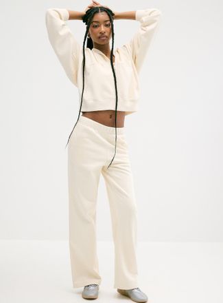 Twik Womens Straight-leg fleece pant