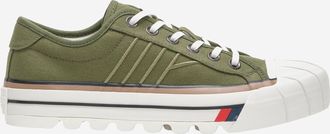 Keds Mens Canvas Sneakers Green Cotton Trainers