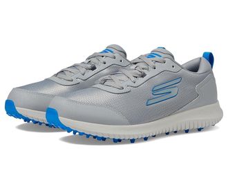 Skechers Max-Fairway 4 Mens Shoes Grey/Blue : 10.5 D - Medium, Rubber/Textile