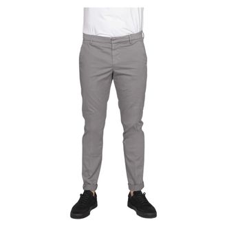 Dondup Suit Trousers, male, Gray, Size: W33 Pantalone Gaubert