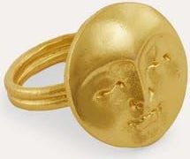 Ottoman Hands Moon Face Gold Ring at Nordstrom