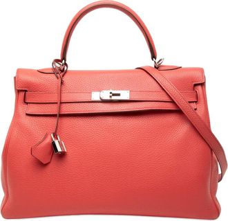 Herm&egrave;s Pre-owned Hermes Clemence Kelly II Retourne 35 Ladies 88IT1SE096A6L35P