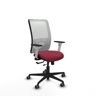 Piqueras y Crespo Silla De Oficina Piqueras Y Crespo Zulema Blanco Soporte Lumbar