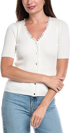T Tahari V-Neck Cardigan
