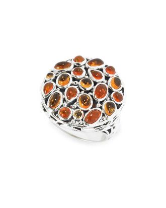 Samuel B. Silver 2.16 Ct. Tw. Citrine Ring