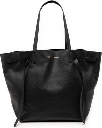 Celine Pre-owned Celine Small Leather Phantom Cabas Tote Ladies F-CU-2186