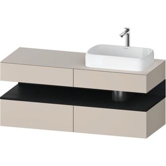 Duravit Duravit Qatego Consola Mueble Bajo Lavabo, 2 Extensiones, 2