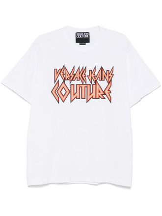 Versace Jeans Couture logo-print T-shirt - men - Cotton - L - White