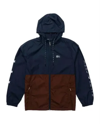 Salty Crew Mens Surface Windbreaker Jacket In Friar Brown